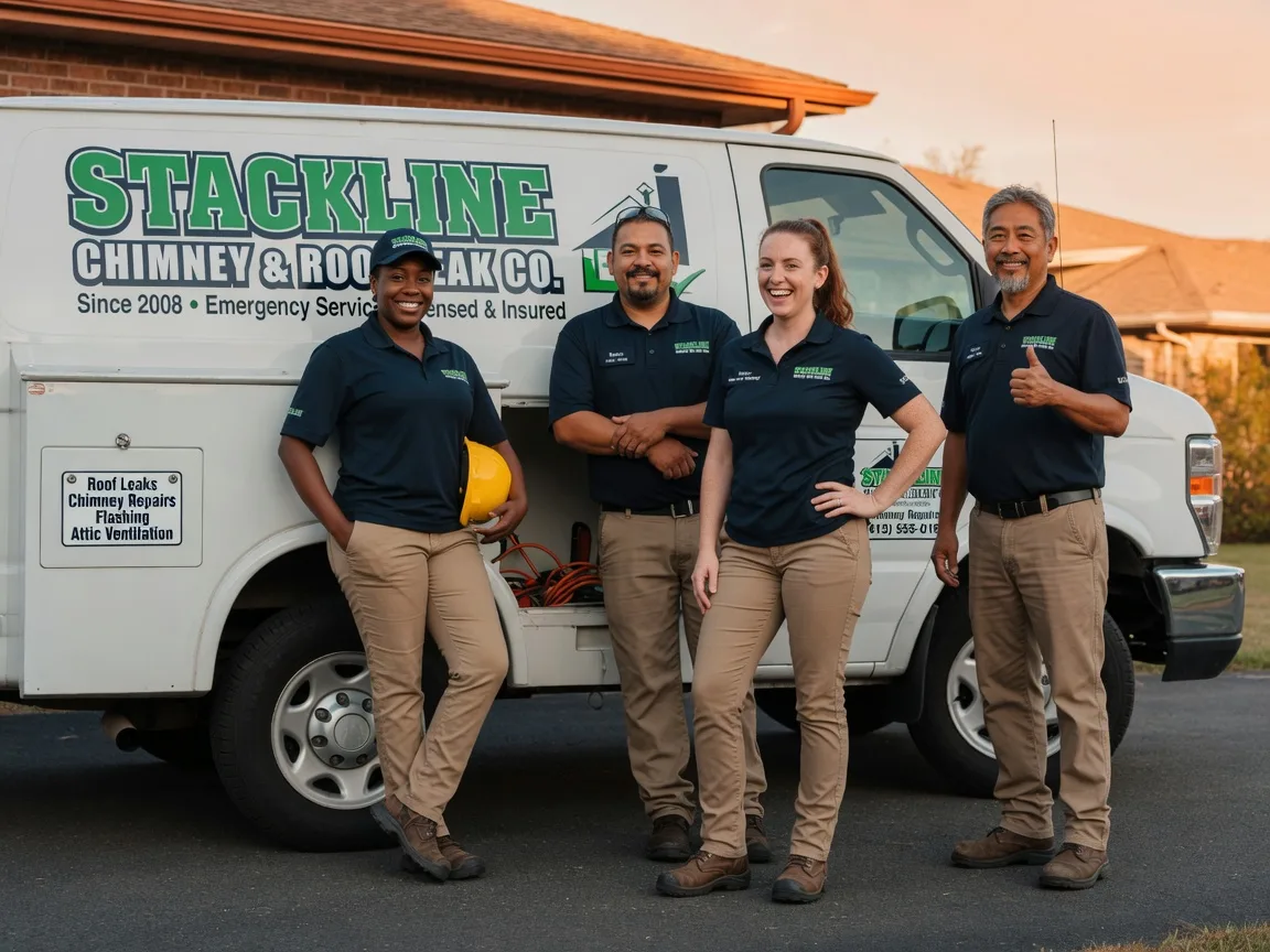 Chimney flashing repair company in Plumtree, NC
